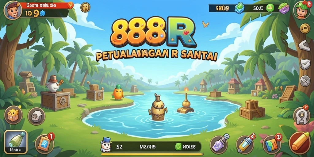 Gameplay menarik dari 888R dengan karakter Idle yang aktif.