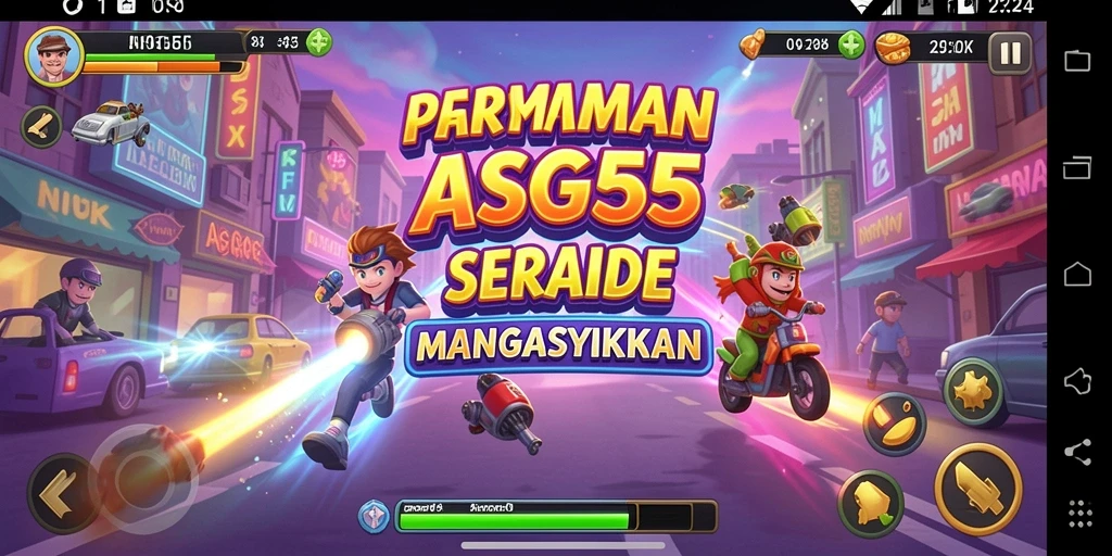 Screenshot gameplay ASG55 dengan momen seru dan aksinya.