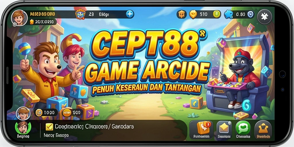 Tampilan gameplay seru dan penuh tantangan di CEPAT88.