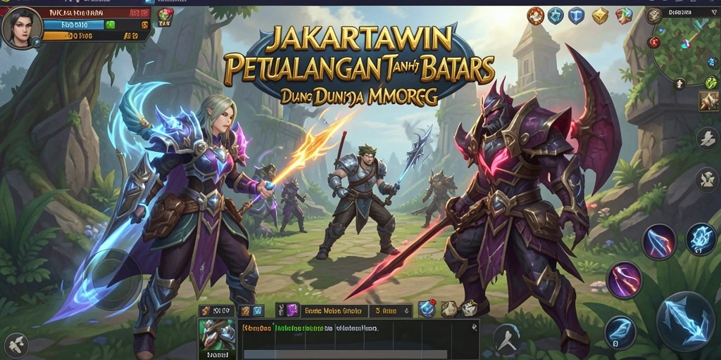 Tampilan gameplay seru dan interaktif dari JAKARTAWIN.