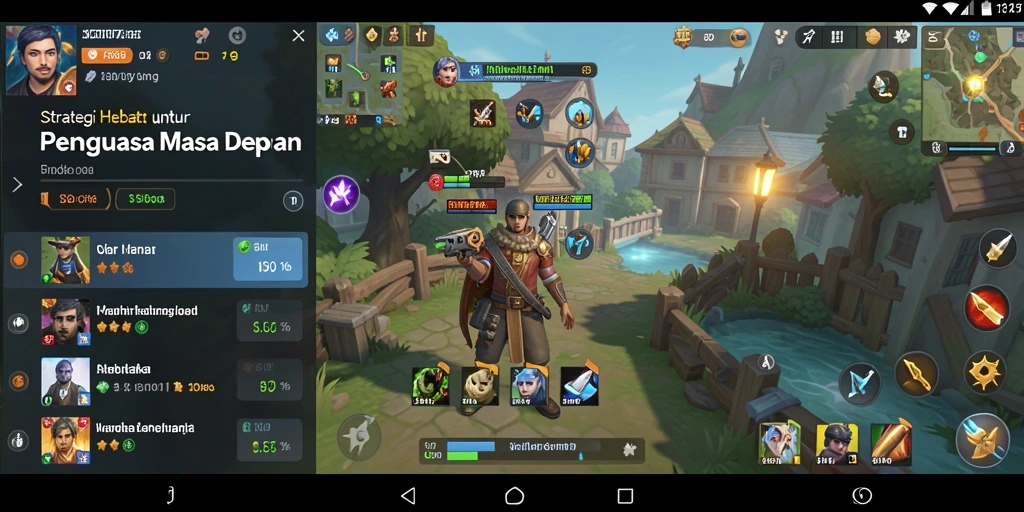 Tampilan gameplay strategis yang menegangkan di SD107.