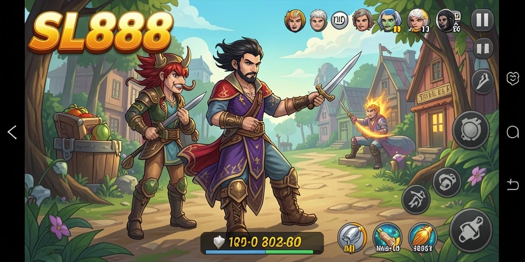 Screenshot SL888 menampilkan gameplay Puzzle yang menarik dan seru.