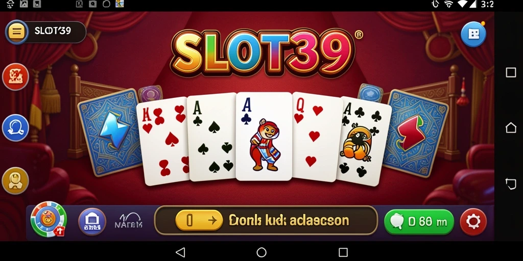 Screenshot utama SLOT39 menampilkan gameplay seru permainan Domino.